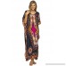 Back From Bali Womens Long Maxi Swimsuit Beach Sequin Cover up African Caftan Black B06WP77NGW